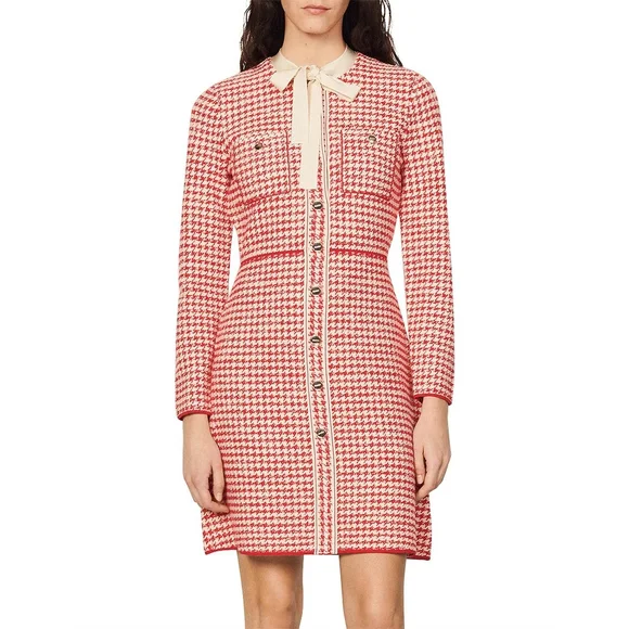 Sandro Paris Edmee Dress 0200 - Picture 5 of 16